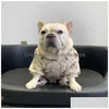 Собачья одежда ming щенка кошачья плюшевая одежда милый chien vest pet поставляется зимняя капля Доставка дома Dhs0p