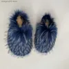 Slippers Faux Fur Slippers House Furry Slides Home Summer Women Shoes Fluffy Plush Ladies Sandals Flip Flops Flat Outdoor Mule Big Size T230712