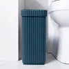 Avfallskärl Sopkärl med lock som används i badrumshem soptunnor intelligenta rengöringsverktyg Papperskorgar behållare automatiska sophämtningskorgar 230711