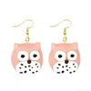 Charm Oorbellen dames drop hars grappige aangepaste schattige meisjes cadeau oorbel voor kinderen dieren eend kikker konijn uil Cub Gummy Flamingo