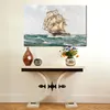 High Quality the Fleets Scout Montague Dawson Painting Marine Landscapes Canvas Art for Reading Room