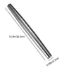 Baking Tools 33cm Stainless Steel Rolling Pin Flour Roller Stick For Pastry Crust Cookie Pizza Cake Kitchen Tool