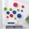 Muurstickers Amerikaanse Crape Myrtle En Dahlia Keramische Bloemen Home Office Restaurant Decoratie Opknoping Ambachten