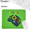 Autistic brain Fashion Nordic Style Mousepad for Laptop Computer Desk Mat Mouse Wrist Rests Table Mat Office Desk Accessories