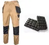 Pantalon pour homme Multi Pocket Cargo Travail en plein air Pantalon de travail résistant à l'usure avec sac de jambe 230711