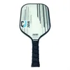 Tennisrackets Transparant Oppervlak Ontwerp 16MM Pickleball Paddle - Zwaartekracht Paddle met Sweetspot Power Core Comfort Grip 230712