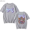 Męskie Tshirty Band Ghost Tshirt Femalemale 100% bawełniana moda manga nadruk krótkie rękawy regularne dopasowanie rozpowszechniona indywidualizacja Tops 2307712