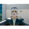 Svängar 6m 20 femte jätten Scary Halloween Uppblåsbar Frankenstein Monster Cartoon Figure för dekoration utomhus