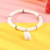 Strand Bohemian Cai Caihong Jewelry Colorful Soft Ceramic Handstring Shell Fringe Pulsera De Mujer Pulsera De Mujer