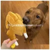 Dog Toys Chews Plush Toy Squeaky Stuffed For Boredom Stimating Play Chew Resistant Safe And Non-Toxic Delicious 76
