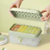 Baking Moulds Ice Tray With Lid Cube Box Easy Demoulding Reusable