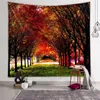 Wandtapijten Bos Tapijt Natuur Muur Opknoping Landschap Landschap Decoratie Mat Sunshine Thuis Kamer Esthetische Kunst Slaapkamer Decor R230710