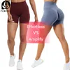 Roupas de ioga Effortless Amplify Seamless Fitness Shorts Women Scrunch Butt Booty Shorts de Yoga Running Workout Shorts Sportswear Gym Clothing 230712