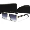 2023 Top Mode Sonnenbrillen Marke Herren Damen Sonnenbrille Luxus Designer PR78 Brillen Metallrahmen Objektiv PC UV-Schutz mit Box