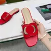 صندل مصمم G-slipper slipper شريحة نسائية متشابكة متشابكة أحذية سيدة الوجه يتخبط