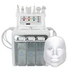 Nouveau H2O2 7 en 1 hydrogène oxygène petite machine à bulles RF eau Dermishing rajeunissement nettoyage beauté Instrument Facial SPA