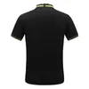 Designer Mens Polos Shirt T-shirt Summer Casual Broidered Matter Pure Cotton High Sreetbusiness Fashion Black and White Collar Shirts M-3XL