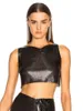 Vrouwen Tanks Funky Meisjes Chic Uitgesneden Glanzende Metalen Lovertjes Tank Top Mesh Crop Tops Voor Vrouwen Zomer Rave Party Sexy Ultra Korte Vest