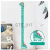 Autres autocollants décoratifs animaux de bande dessinée hauteur mesure autocollant mural licorne dinosaure papier peint pour chambre d'enfant pépinière enfant croissance règle croissance graphique x0712