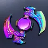 Decompression Toy Metal Spinner Rainbow Antistress Colorful Bearing Hand Spinner Finger Spinner Stress Relief Toys for Kid R230712