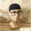 Beanie/Skull Caps Gorro Beanie Hat Turco Musulmano Uomo Donna Islamico Kufi Taqiya Takke Peci Skl Cap Preghiera S Arabia Nero Bianco Grigio Dh78O