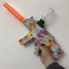 Pistolet-zabawki kulka żelowa Blaster elektryczny pistolet-zabawka suwak automatyczny plusk piłka SCAR strzelanka idealny prezent dla dzieci chłopcy zabawka dla dorosłych pistolet 230711