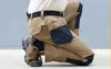 Pantalon pour homme Multi Pocket Cargo Travail en plein air Pantalon de travail résistant à l'usure avec sac de jambe 230711