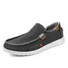 Sandales D'été Respirant Toile Chaussures Hommes Mocassins Slip On Light Sneakers Comfty Casual Léger Appartements Marche Zapatos 230712