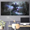 5/3 Stuk Unframed League of Legends Video Game Poster Ashen Knight Pyke LOL Games Art voor Home Decor Wall Art Gift L230704