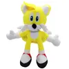 2023 28cm Arrival Sonic toy the hedgehog Tails Knuckles Echidna Stuffed animals Plush Toys gift V11