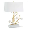 Table Lamps York Lower Town Park Imported A Night Fragrant White Plum Blossom Oriental Style Lamp