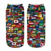 Kadın Socks Women of World of World of World Red Baskılı Kadın Harajuku Happy Komik Yenilik Sevimli Kız Hediyesi