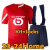 23/24 Maillots de football LOSC Lille 2023 2024 FONTE BAMBA MARIN J. DAVID R. SANCHES YAZICI ZHEGROVA ANDRE ONANA ANGEL ZHEGROVA LIHADJI ERO Hommes Enfants Kits Maillots de football