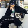 Felpe con cappuccio da uomo Felpe E-girl Punk Felpa con cappuccio Dark Print Giacca grunge Y2k Vintage Donna Hip-hop Streetshirt Harajuku Anime Goth Felpe con cappuccio Cappotto donna Zipper 230711