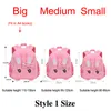 School Bags Children's backpack in Kidergarten 3D cartoon rabbit children's backpack school bag for girls and young children to prevent loss school bag Mochila 230712