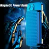 20000mAh Power Bank magnetica trasparente 22.5W 15W Batteria esterna Powerbank wireless a ricarica rapida per iPhone 12 Xiaomi Huawei L230712