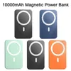 PowerBank Magnetic Wireless Charger iPhone 용 외부 배터리 12 13 Pro Max Xiaomi Samsung 휴대폰 자석 파워 뱅크 L230712