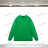 xinxinbuy Mannen vrouwen designer Sweatshirt Hoodie reliëf Jacquard Letter trui blauw zwart groen XS-L