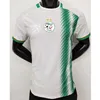 24 25 Algerie voetbaltruien 2023 2024 Fans Player -versie Mahrez Brahimi Bennacer Algerije Special Jersey Men Kids Maillot de Football Shirts Trainingsuniformen Top