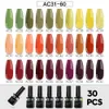 Oje Beautilux 30pcs UV LED High Pigment Jel Oje Tırnaklar Art Jel Polonya Lake Tırnak Malzemeleri Profesyoneller için 230711