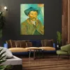 Le Fumeur 1888 Hand Painted Vincent Van Gogh Canvas Art Impressionist Landscape Painting for Modern Home Decor