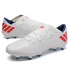 Chaussures de sécurité Bottes de football Hommes Enfants Adultes TF FG Terrain de jeu ultra-léger Train Football Coupe basse Crampons Homme Taille 35 45 230711