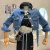 Women's Jackets 2023 Spring Summer Autumn Women Fashion Casual Denim Jacket Woman Female OL Streetwear Aq29