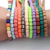 Beads 2023 Est 11 Colors Round Clay Polymer Spacer Loose Handmade For Necklace DIY Bracelet Fashion Accessories