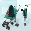 Hond Auto Stoelhoezen Opvouwbare Wandelwagen Voor SmallMedium Honden En Katten Gratis Installatie Huisdier Transport Trolley Puppy Kinderwagen teddy Chihuahua