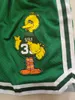 Shorts ao ar livre Larry Bird Legend Shorts de basquete Retro Mesh Basketball Calças curtas com quatro bolsos 230711