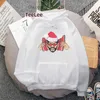 Women's Hoodies Sweatshirts Christmas Bad Rabbit Hoodie Aesthetic Cartoon Cute Hoodie Women's Printed Funny Sweater Winter Clothing Harajuku Hoodie Top Z230713