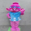 Traje de mascote de princesa de luxo para adulto fantasia 235R