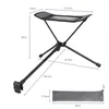 Camp Furniture Outdoor Folding Chair Footrest Leg Rest Universal Camping Foot For Gardening Fishing Beach Hiking Dropship