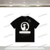 xinxinbuy Men designer Tee t shirt 23ss Paris 1854 portrait letter print short sleeve cotton women black blue white XS-L